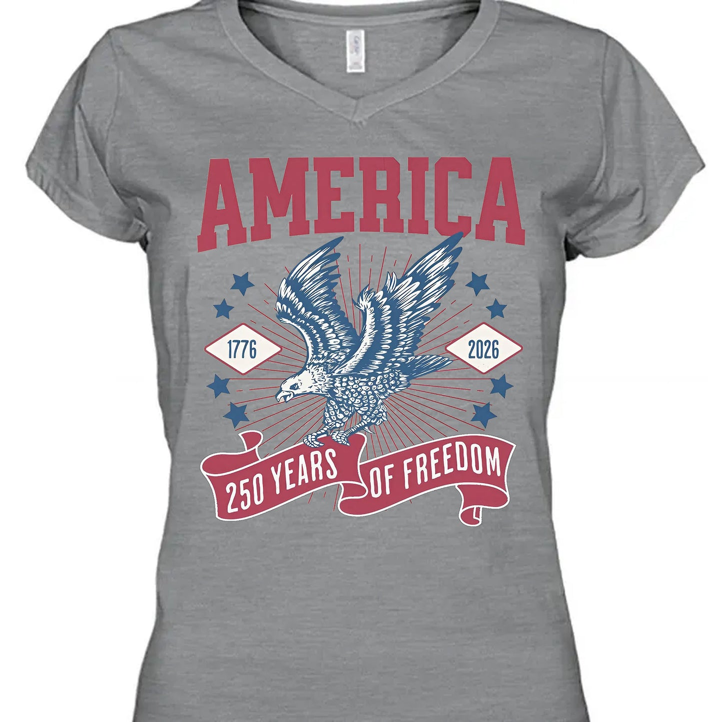 250 Years Of Freedom Shirt | Happy 250th Birthday USA Shirt | America 250th Anniversary Tee | Patriotic Bald Eagle T-Shirt 682586