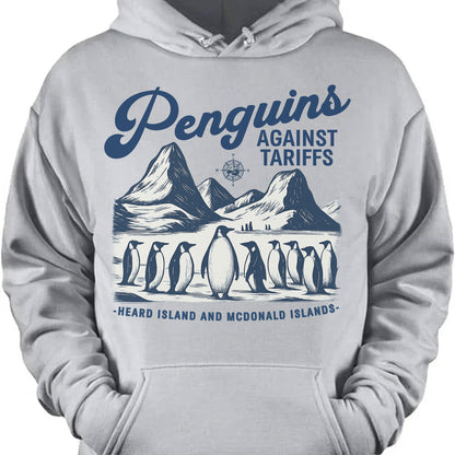 Penguins Against Tariffs Shirt – Funny 8647 Anti Trump Shirt, Resist Penguins Tariff Protest Bright T-Shirt, Anti MAGA Political Tee 682193