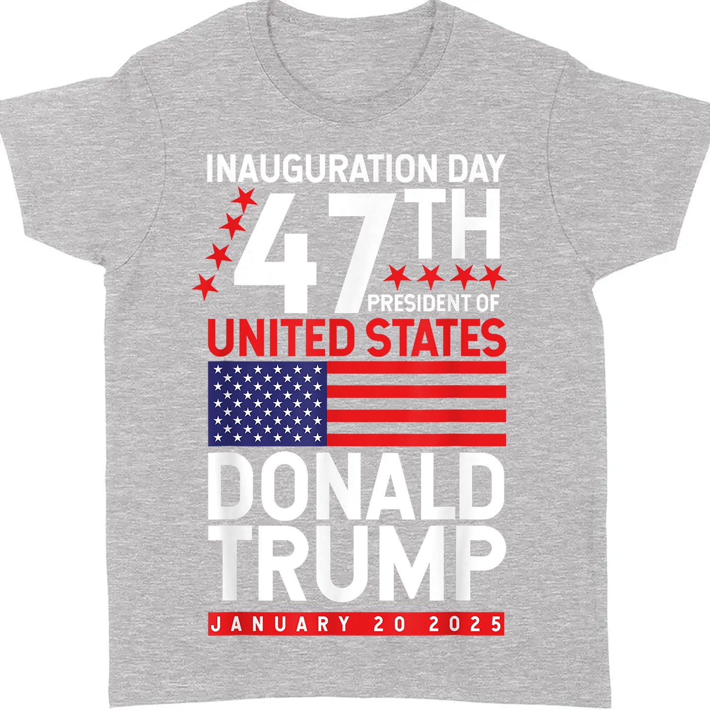 Trump 47th President Of United State, Trump Won Shirt Dark M1717 - GOP