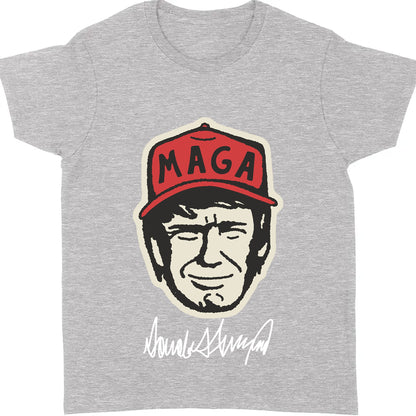Trump MAGA Hat Cartoon Shirt | Trump 2024 Shirt | Trump Supporter Shirt Dark T1588 - GOP