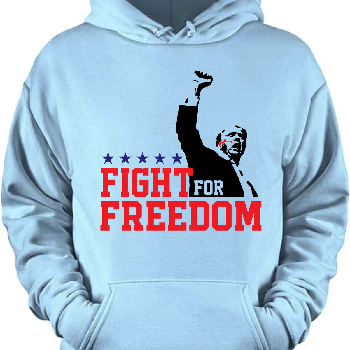 Fight For Freedom | Trump Fight 2024 Shirt Pennsylvania Rally | Shirt Bright C1114 - GOP