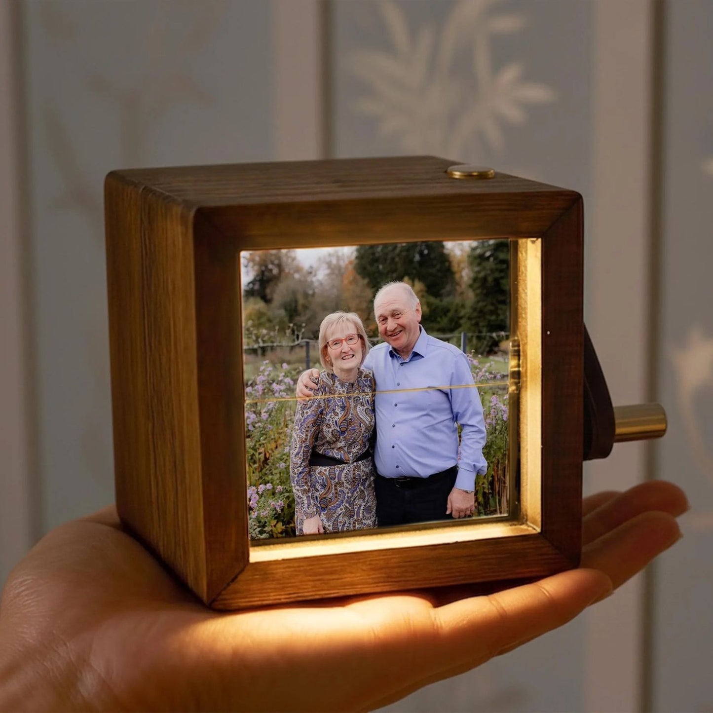 Custom Photo Flipbook Frame, Personalized Photo Box With Light, Picture Box, Memorial Gifts, Sympathy Gifts 683868