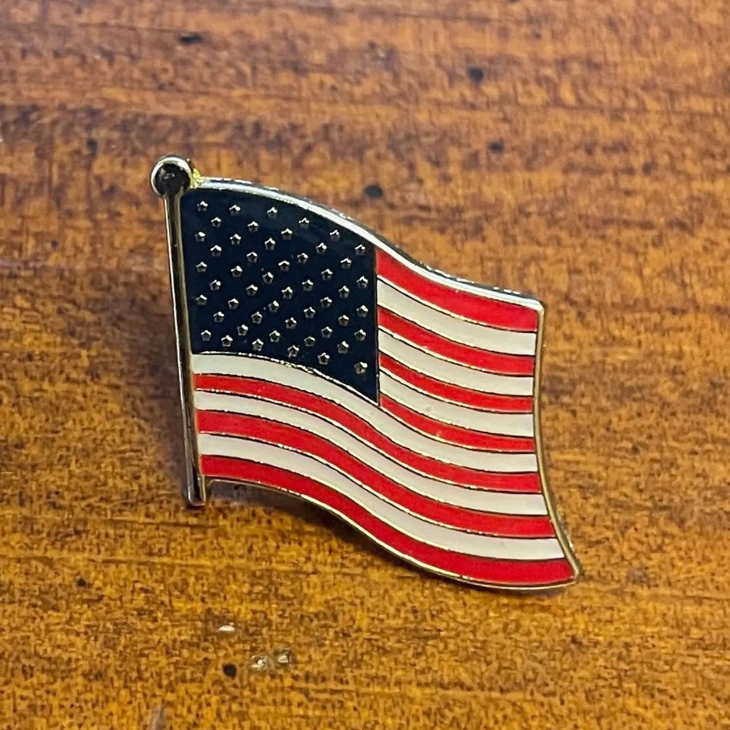 America Flag Enamel Pin, USA Patriotic Pin, Veterans Day & Independence Day Gift 684158