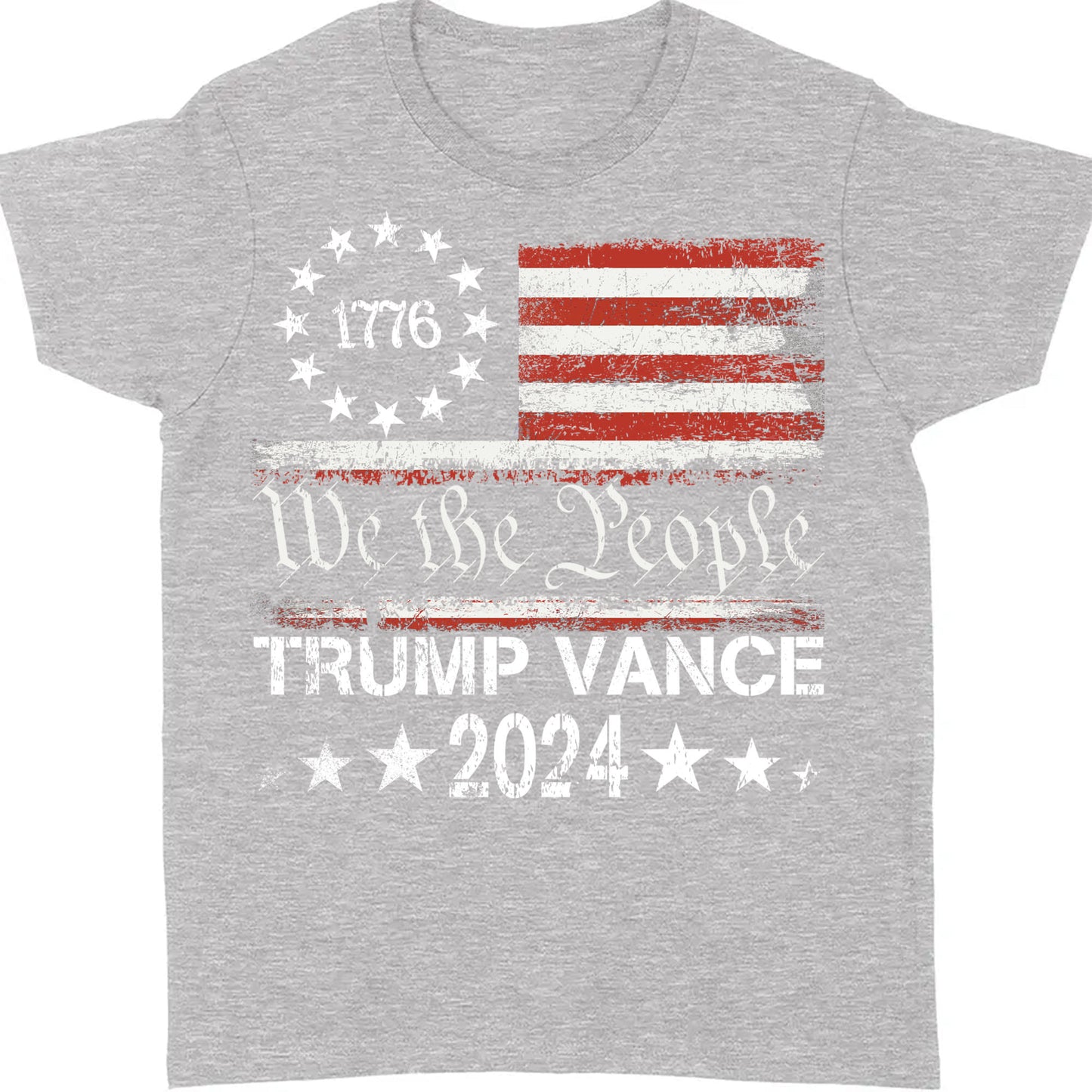 We The People Trump Vance | Trump 2024 Shirt | JD Vance Shirt | Election 2024 Shirt | Trump Supporters Shirt Dark T1176 - GOP