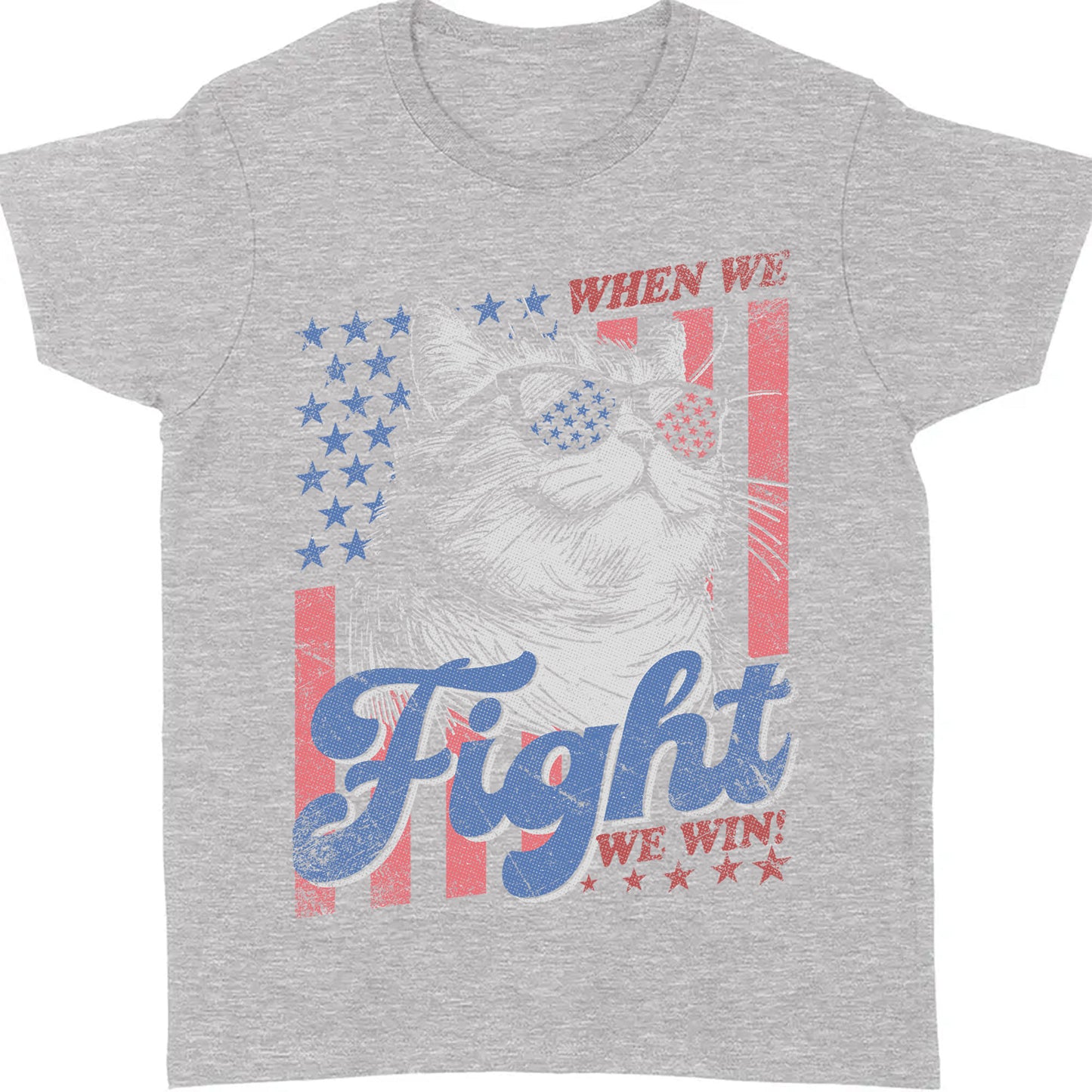 When We Fight We Win Shirt | Kamala Harris 2024 Shirt | Democrat Shirt Dark T1443 - KH2