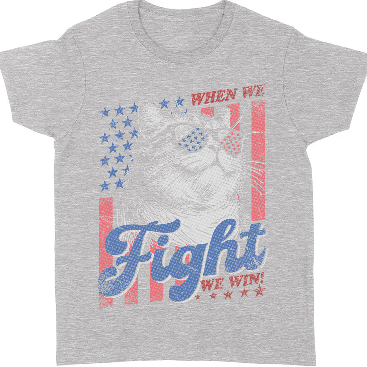 When We Fight We Win Shirt | Kamala Harris 2024 Shirt | Democrat Shirt Dark T1443 - KH2