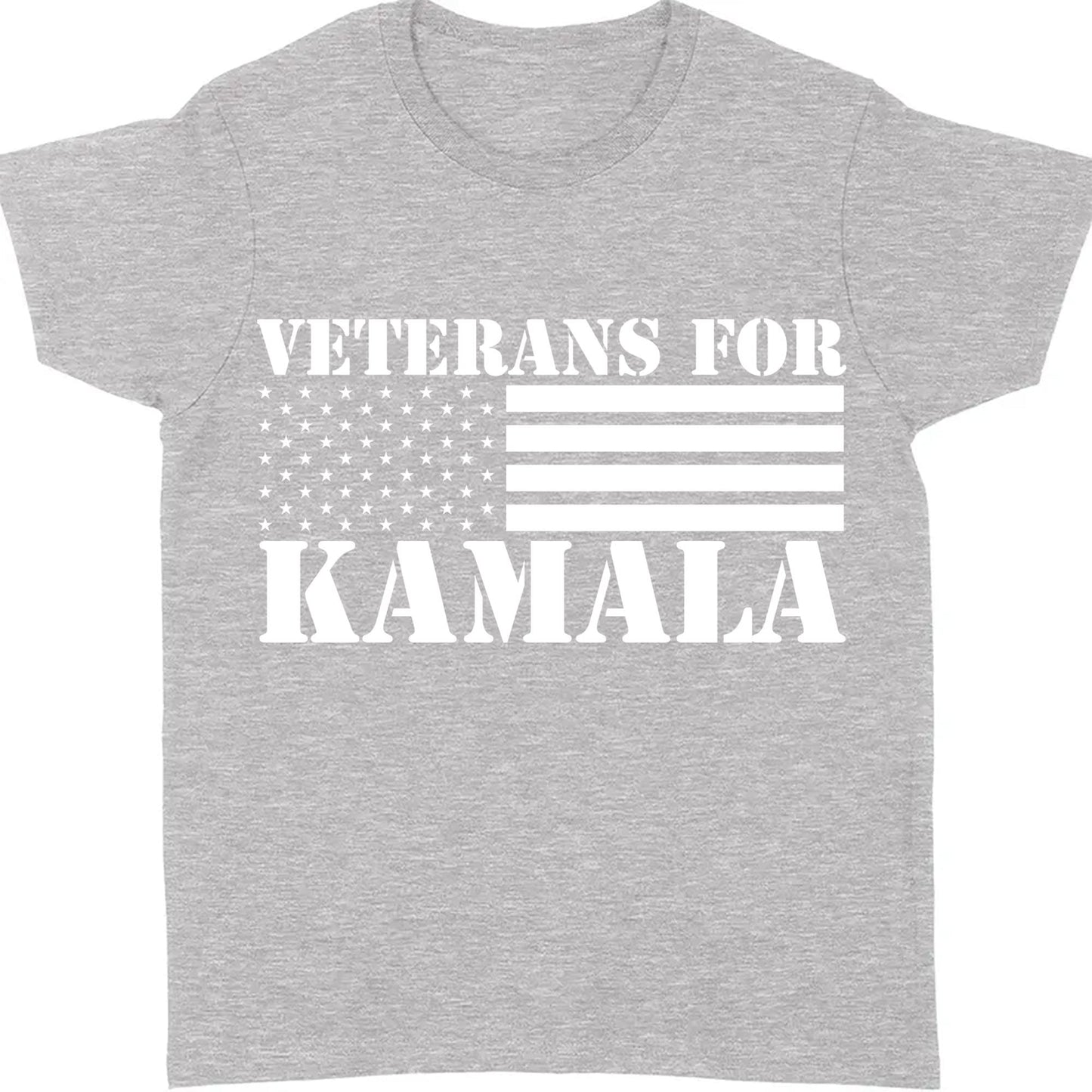 Veterans For Kamala Shirt | Kamala Harris 2024 Shirt | Democrat Shirt Dark T1566 - KH2