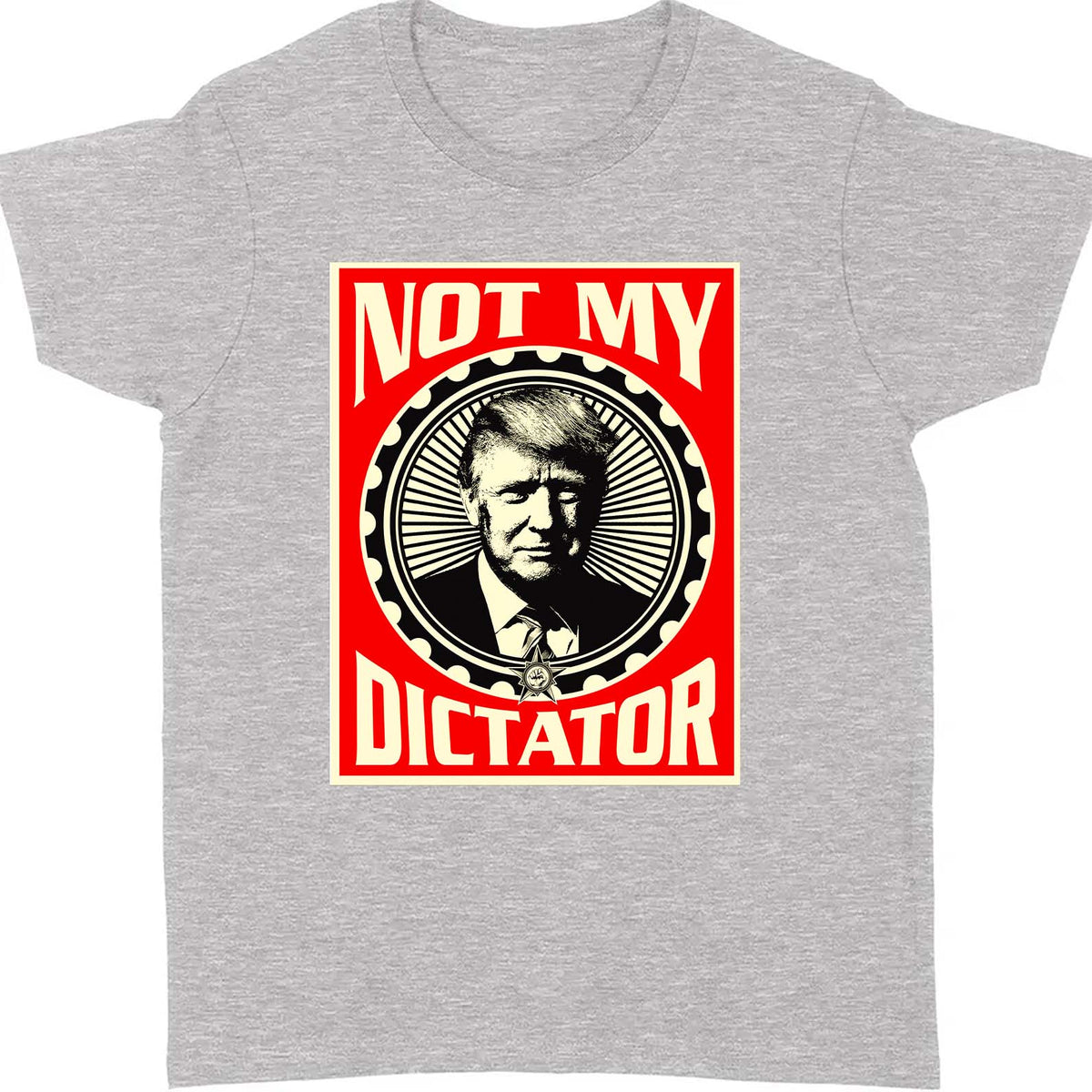 Not My Dictator Shirt – 8647 Anti Trump Protest Tee, Resist Activism And Freedom Dark Shirt For Justice And Equality 682181