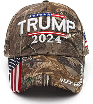 Unique America Trump 2024 Supporter Kit | Trump 2024 Flag Hat Keychain Beer Holder Bracelet