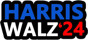 10 Pack Harris Walz 2024 Kamala Harris Tim Walz Waltz for President Stickers Vinyl Sticker Laptop Decal Car Bumper Window Waterproof Sticker