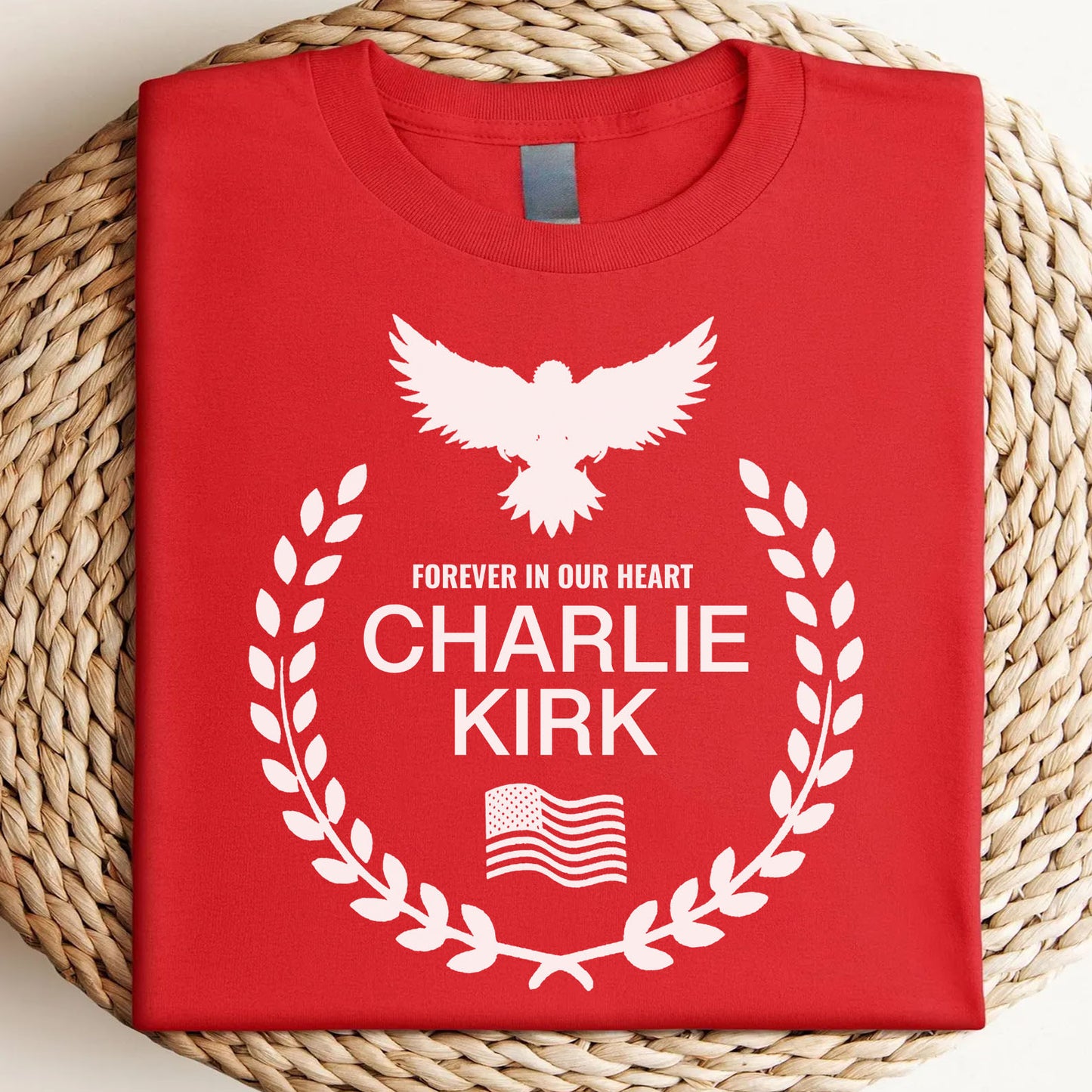 Charlie Kirk Memorial Shirt | Charlie Kirk Red Shirt | We Wear Red Charlie Kirk Birthday October 14 | Red Freedom Shirt 682923