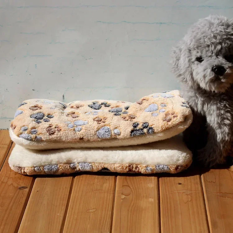 Flannel Pet Mat Dog Bed Cat Bed Thicken Sleeping Mat Dog Blanket Mat for Puppy Kitten Pet Dog Bed for Small Large Dogs Pet Rug