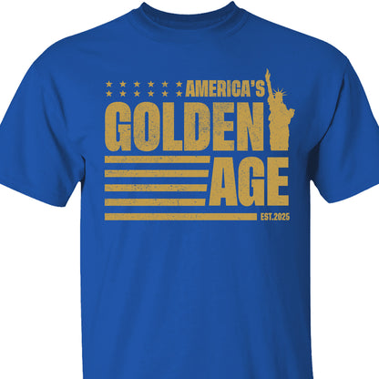 America's Golden Age Shirt, Patriotic Shirt, Donald Trump Shirt, American Dark Shirt 681989 - GOP