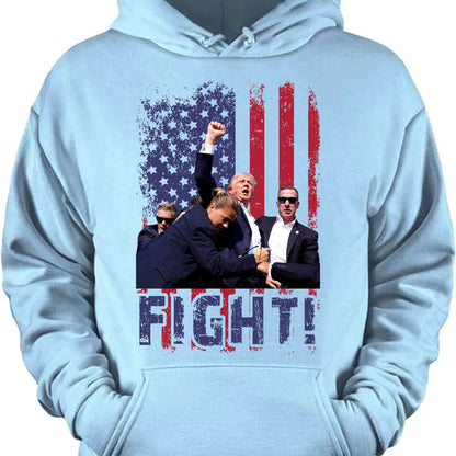 Trump Fight 2024 Shirt | Trump 2024 Pennsylvania Rally | Trump Supporters Shirt Bright T1128 - GOP