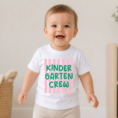 Personalized Kindergarten Crew Kids Shirt, Kindergarten Team Shirt, Back To School Tee 685461