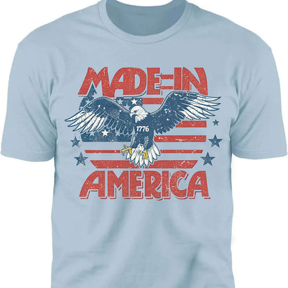 Made In 1776 America Shirt | 4th Of July Sublimation T-Shirt | Patriotic Shirt | Independence Day Tee 682309