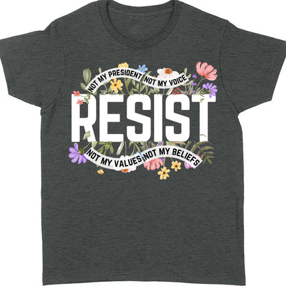 Resist Shirt - Empowered Women Against Trump Shirt, 8647 Anti Trump Dark Shirt, Equality Tee For Strong Liberal Women 682219