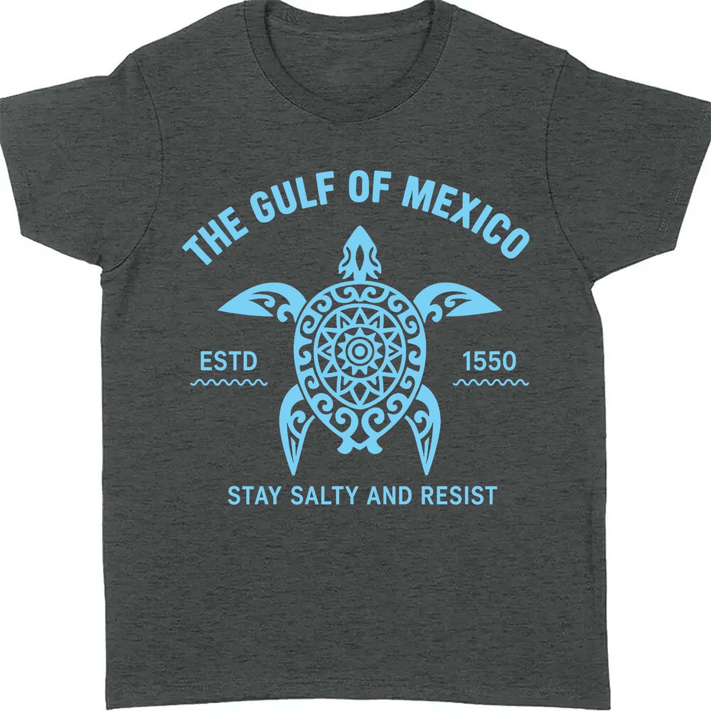 Gulf of Mexico Stay Salty Resistance Shirt, Resist Shirt, 8647 Anti Trump Shirt, Democrat Shirt, Democrat Gift Shirt - 682168