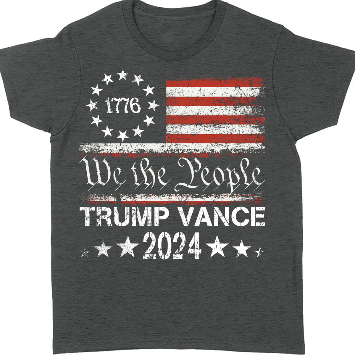 We The People Trump Vance | Trump 2024 Shirt | JD Vance Shirt | Election 2024 Shirt | Trump Supporters Shirt Dark T1176 - GOP