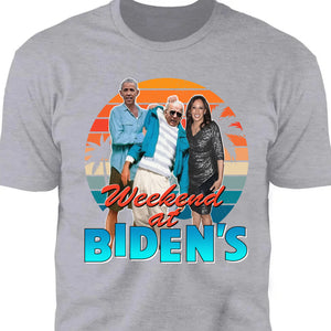 Weekend at Biden's Unisex Shirt | Anti Biden Shirt | Republican Shirt | Trump Supporters Shirt Dark C1098 - GOP