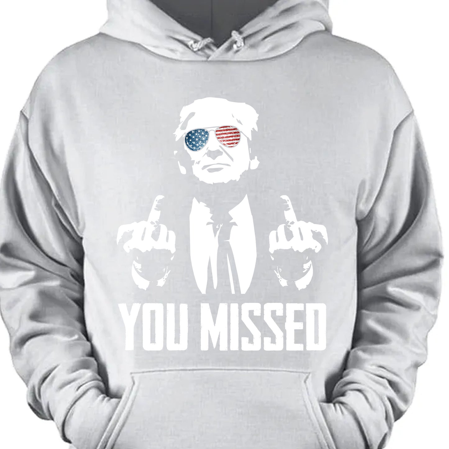 You Missed | Trump Fight 2024 Shirt Pennsylvania Rally | Shirt Dark C1115 - GOP