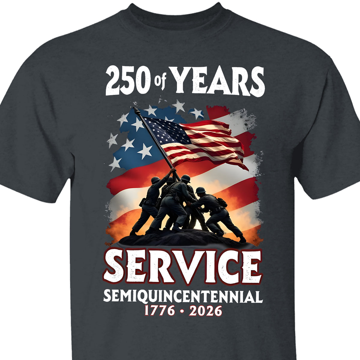 250 Years Of Service Semiquincentennial Shirt | Happy 250th Birthday USA | Patriotic 4th Of July Tee | America 250th Anniversary | Independence Day Shirt 682491