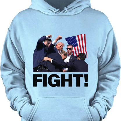 Fight | Trump Fight Shirt | Donald Trump Shirt Bright T1124- GOP