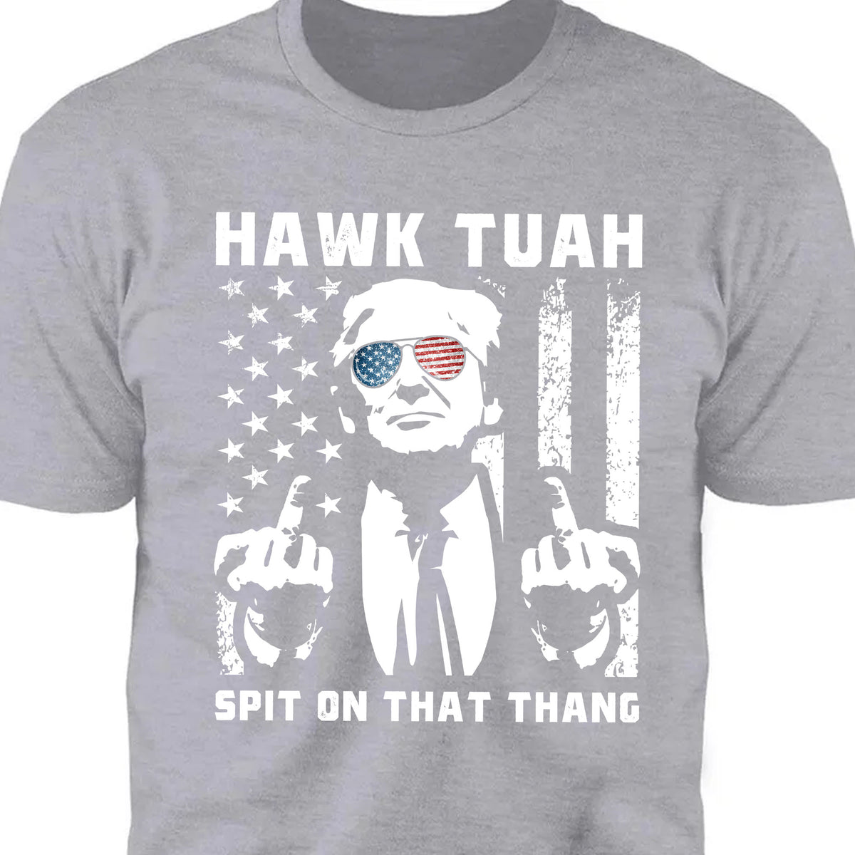 Hawk Tuah Spit On That Thang 2024 | Trump 2024 Shirt | Hawk Tuah Shirt | Trump Supporters Shirt Dark C1089 - GOP