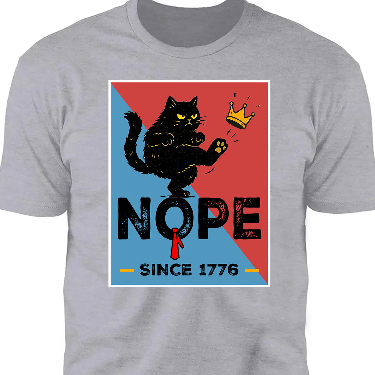 No Kings in America Black Cat Shirt, Anti-Trump Protest Shirt, Patriotic Democracy Shirt, No Kings in America, Not my President Shirt 682481