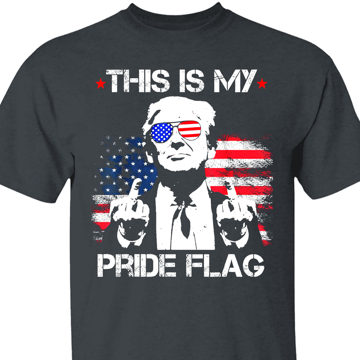 This Is My Pride Flag Trump Shirt | Happy 250th Birthday USA | Patriotic 4th Of July Tee | America 250th Anniversary | Independence Day Shirt 682574