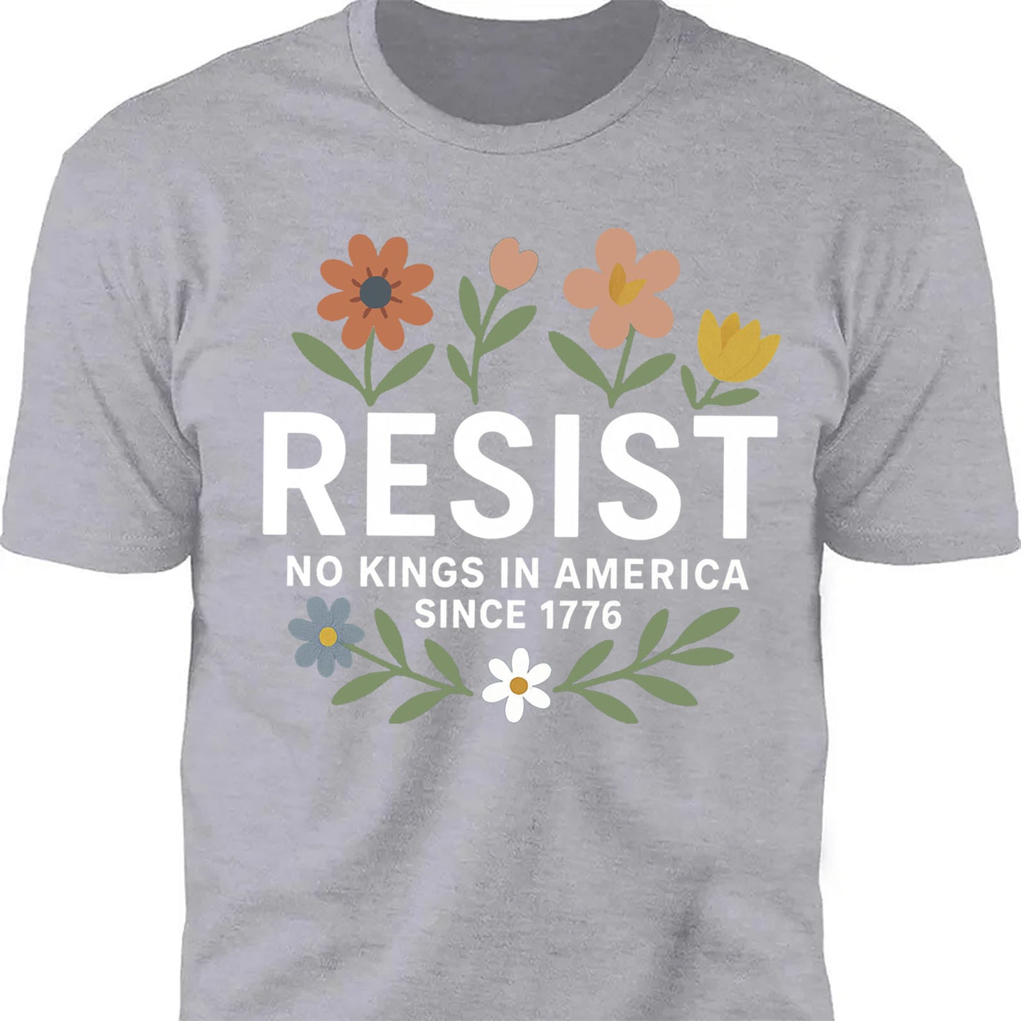 Resist No Kings In America Shirt | Since 1776 Shirt | Anti-Trump Shirt | Anti MAGA | Anti Authoritarian Tee 682462
