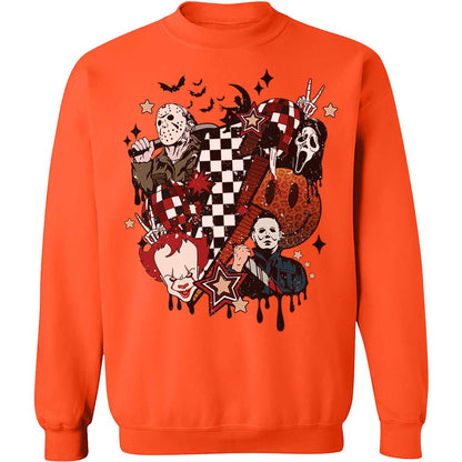 Horror Retro Halloween Shirt, Spooky Vibes, Scary Movie, Trendy Halloween Shirt 776V4