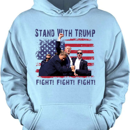 Stand With Trump | Trump Fight Shirt | Donald Trump Shirt Bright T1132 - GOP