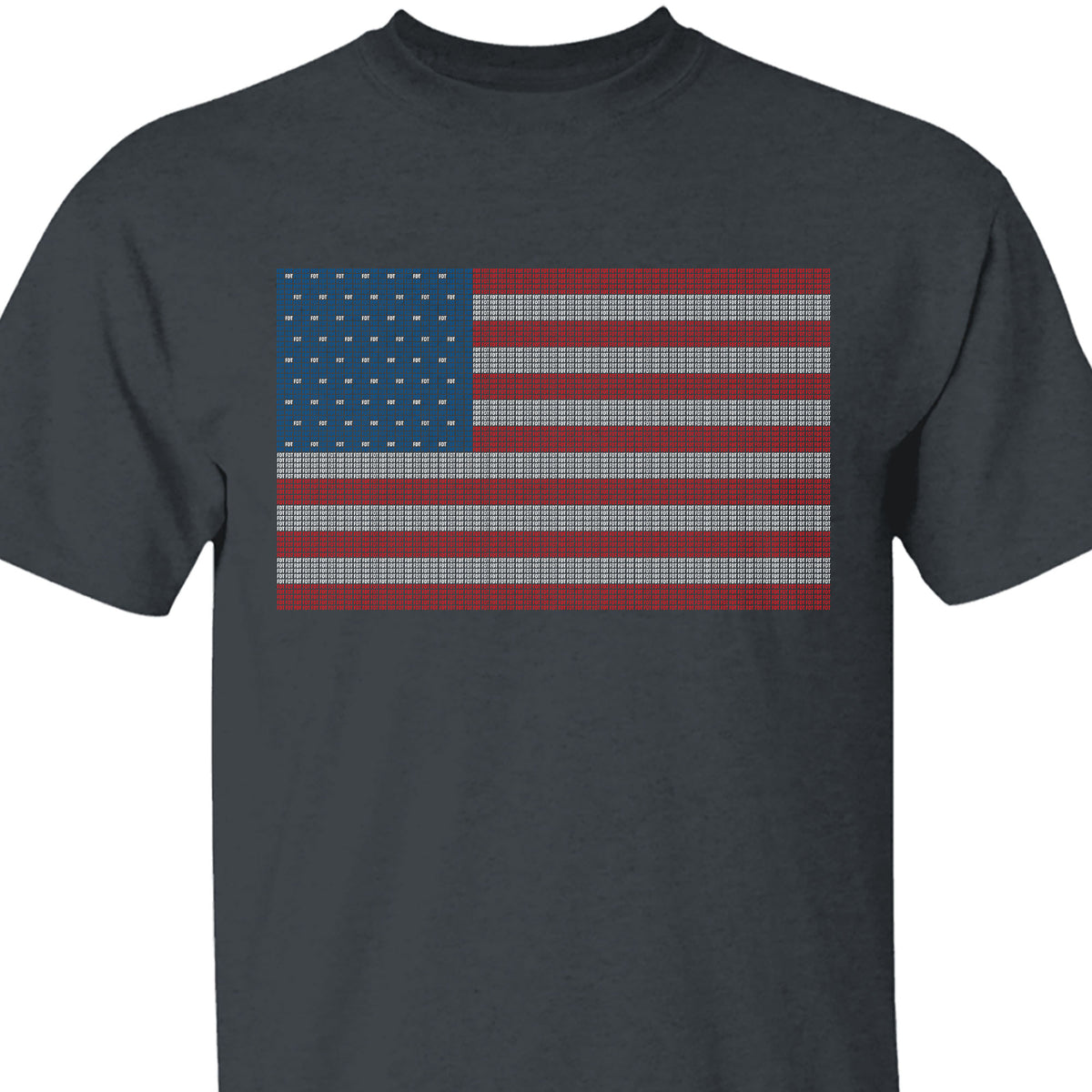 Subtle FDT American Flag Shirt | 4th of July USA Flag Shirt | Anti Trump Political Shirt | Independence Day Shirt 682549