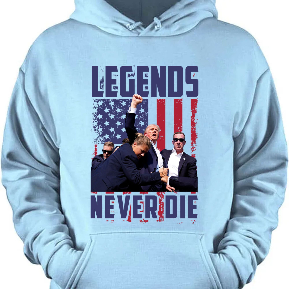 Legends Never Die | Trump Fight 2024 Shirt | Trump 2024 Pennsylvania Rally | Trump Supporters Shirt Bright T1129 - GOP