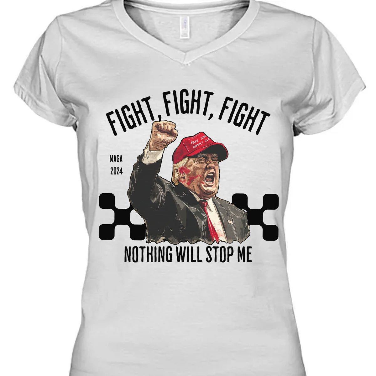 Nothing Will Stop Me | Trump Fight 2024 Shirt Pennsylvania Rally | Shirt Bright C1117 - GOP