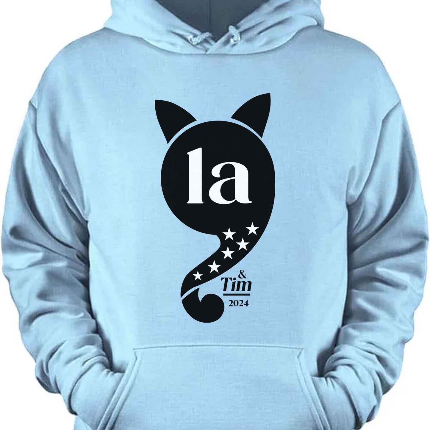 Kamala Harris Cat Comma Shirt | Kamala Harris 2024 Shirt | Democrat Shirt Bright T1457 - KH2