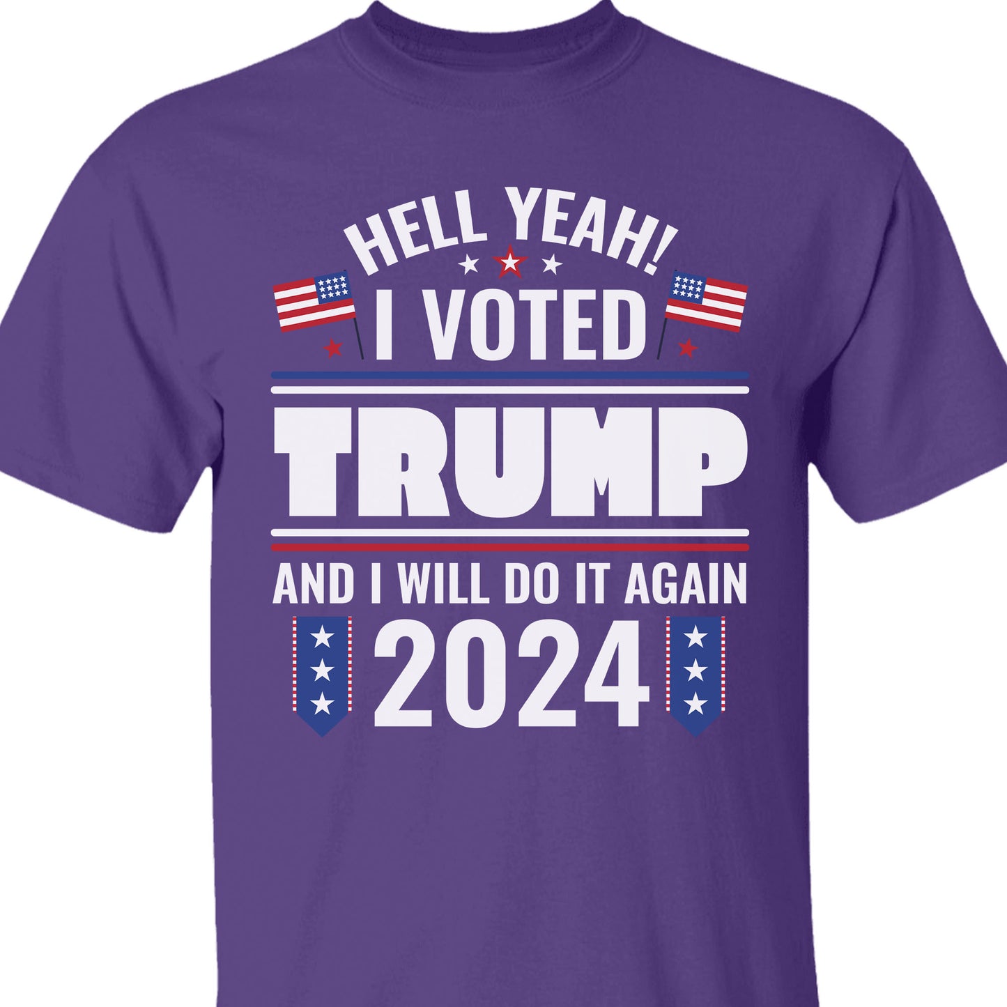 I Voted Trump And I Will Do It Again Shirt | Donald Trump Homage Shirt | Donald Trump Fan Tees C903 - GOP