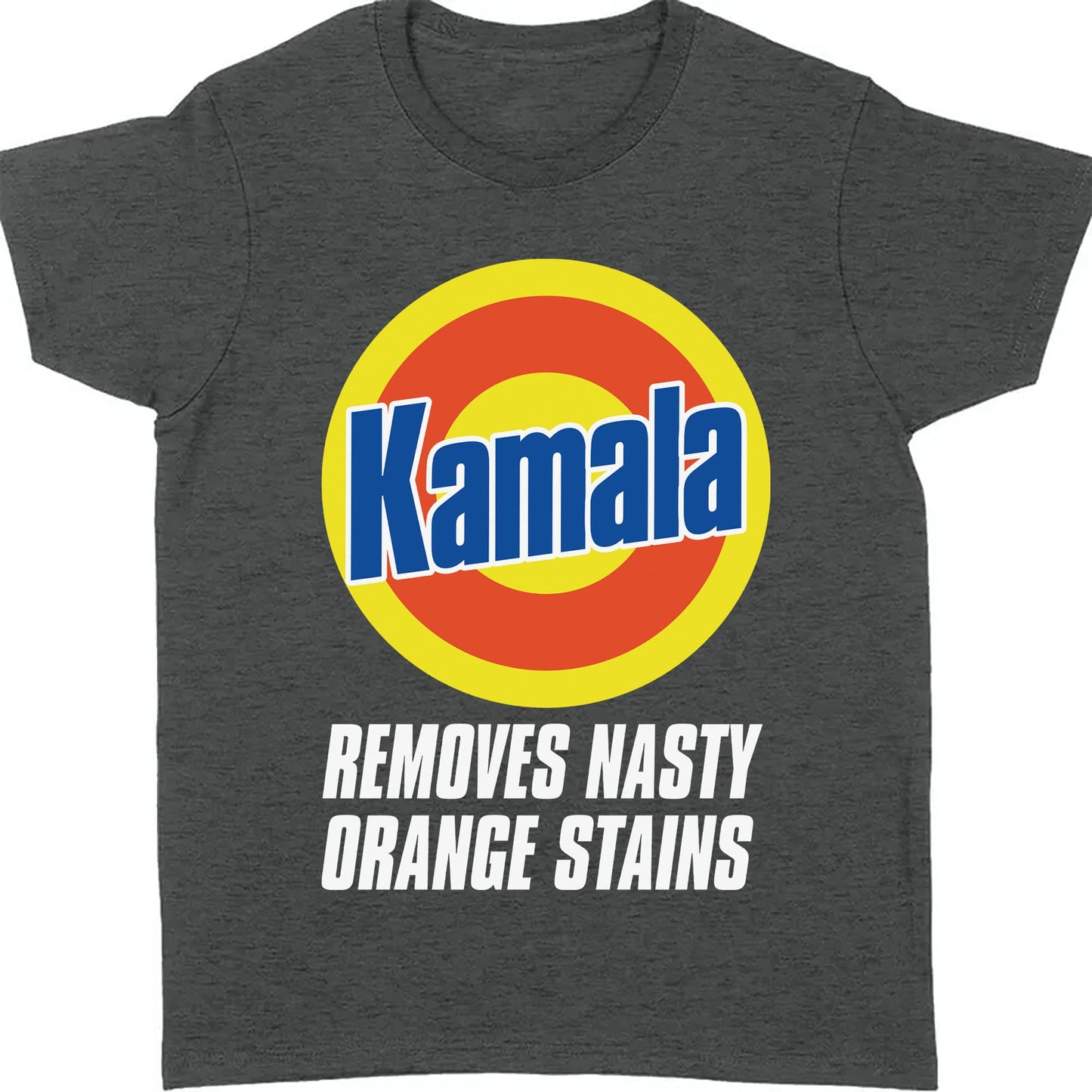 Kamala Removes Nasty Orange Stains Shirt | Vote Kamala Shirt | Kamala Harris 2024 | Democrat Shirt Dark T1368 - KH2
