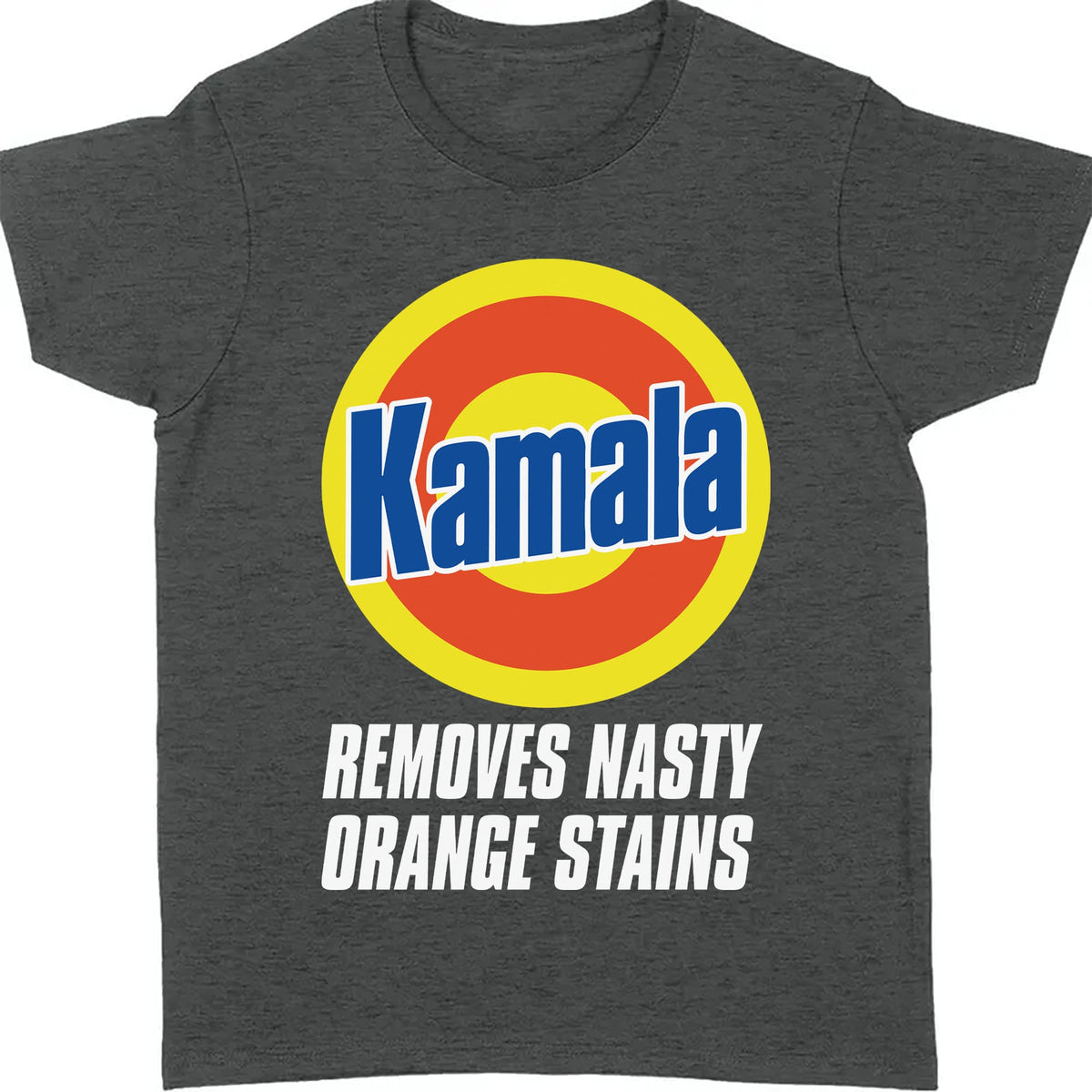 Kamala Removes Nasty Orange Stains Shirt | Vote Kamala Shirt | Kamala Harris 2024 | Democrat Shirt Dark T1368 - KH2