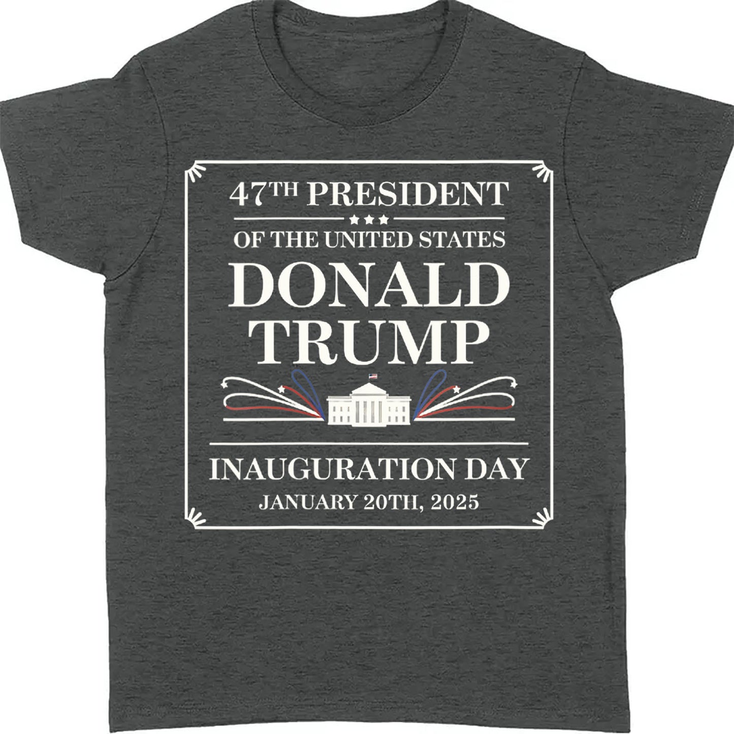 Women A New Term Begins Donald Trump Inauguration 2025, 47th US President Inauguration Shirt, Trump Vance 2025 Inauguration Shirt Dark T1700 - GOP