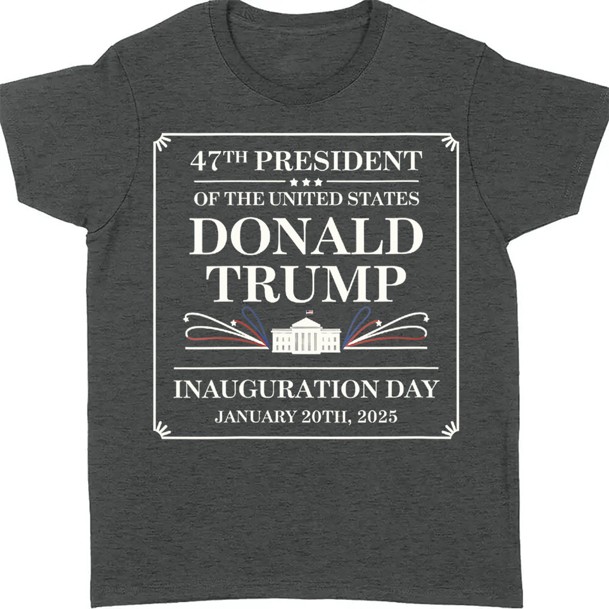 Women A New Term Begins Donald Trump Inauguration 2025, 47th US President Inauguration Shirt, Trump Vance 2025 Inauguration Shirt Dark T1700 - GOP