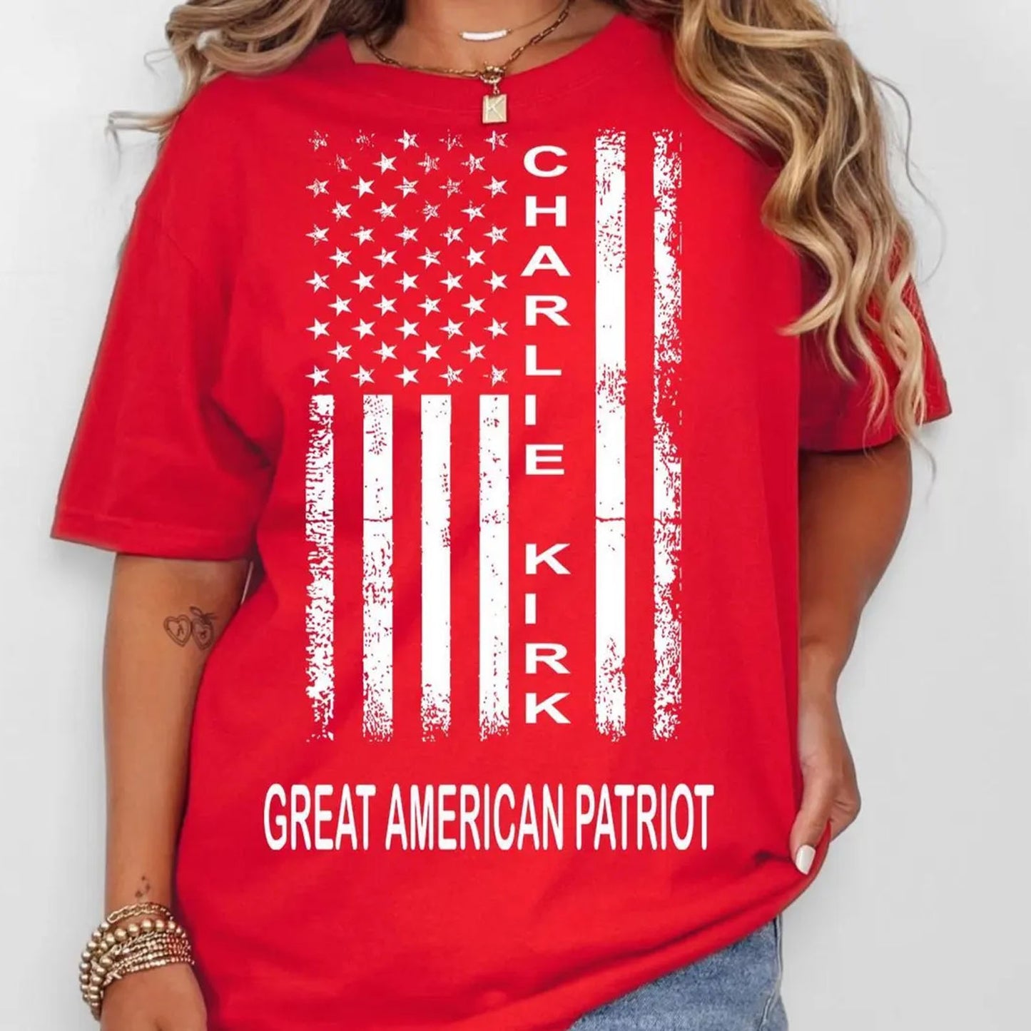 Pray for Charlie Kirk Shirt | Charlie Kirk Red Shirt | We Wear Red Charlie Kirk Birthday October 14 | Red Freedom Shirt 683029