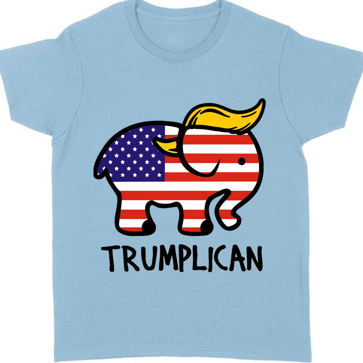 Trumplican Shirt | Trump 2024 Tee | Republican Shirt | Trump Supporters Shirt Bright T1410 - GOP