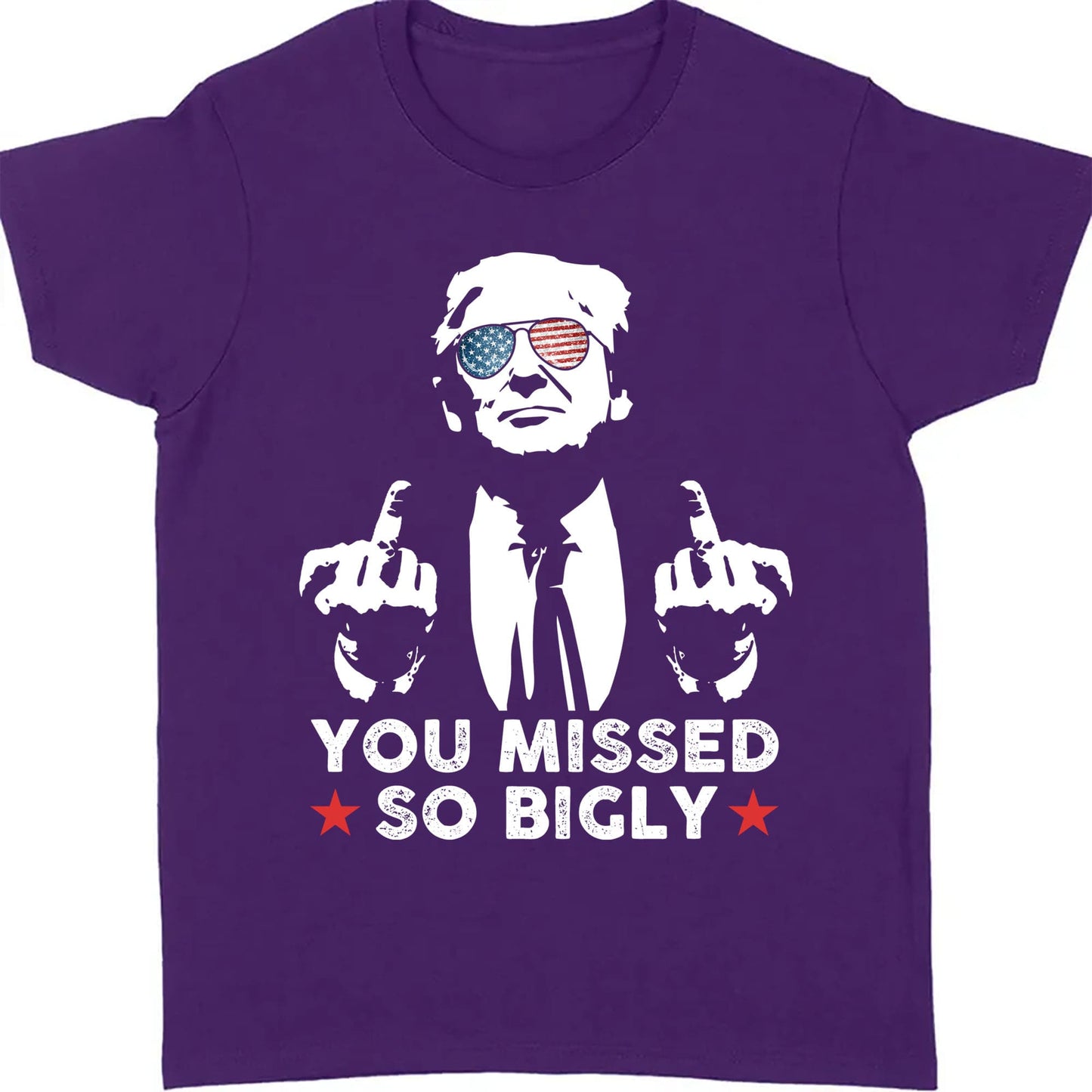 You Missed So Bigly | Trump Fight 2024 Shirt Pennsylvania Rally | Donald Trump Shirt Dark T1164 - GOP