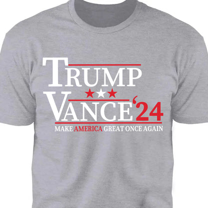 Trump Vance 2024 Shirt | Trump 2024 Shirt | JD Vance Shirt | Election 2024 Shirt | Trump Supporters Shirt Dark C1170 - GOP