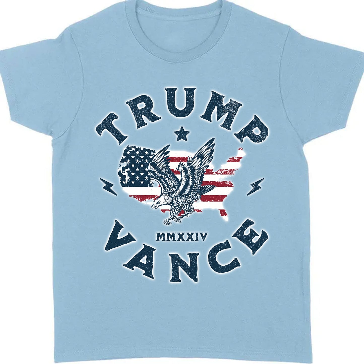 Trump Vance 2024 Shirt | Republican Shirt | Trump 2024 Shirt | Trump Supporters Shirt Bright T1396 - GOP