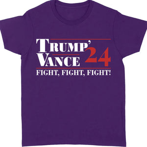 Trump Vance 2024 Shirt | Trump Fight 2024 Shirt | Election 2024 Shirt | Trump Supporters Shirt Dark T1391 - GOP