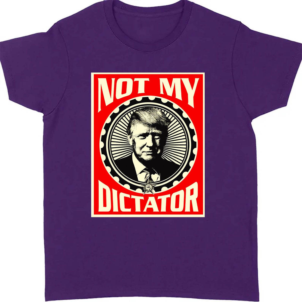 Not My Dictator Shirt – 8647 Anti Trump Protest Tee, Resist Activism And Freedom Dark Shirt For Justice And Equality 682181