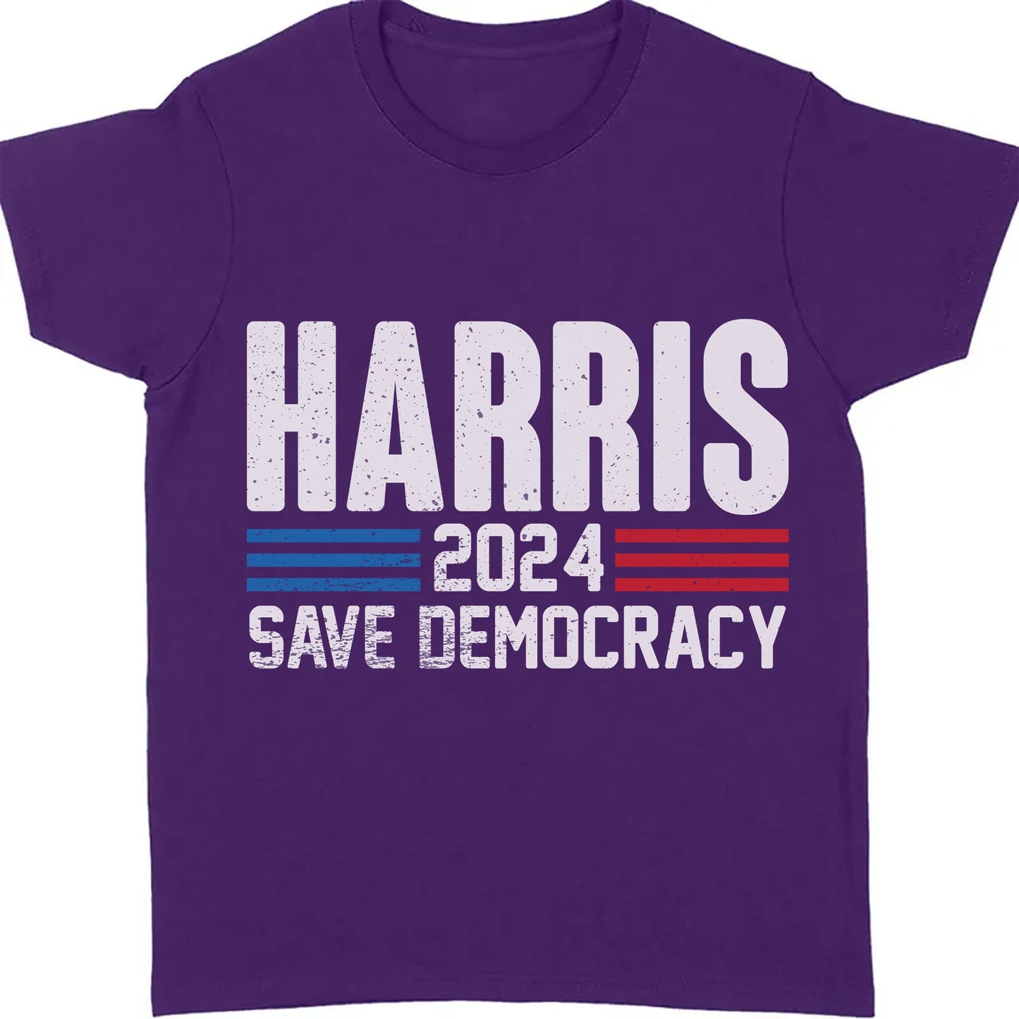 Harris Save Democracy Shirt | Kamala Harris 2024 Shirt | Democrat Shirt Dark T1261 - KH2